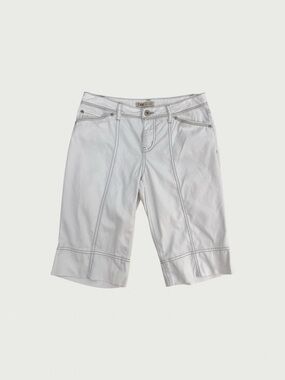 White Denim Capris